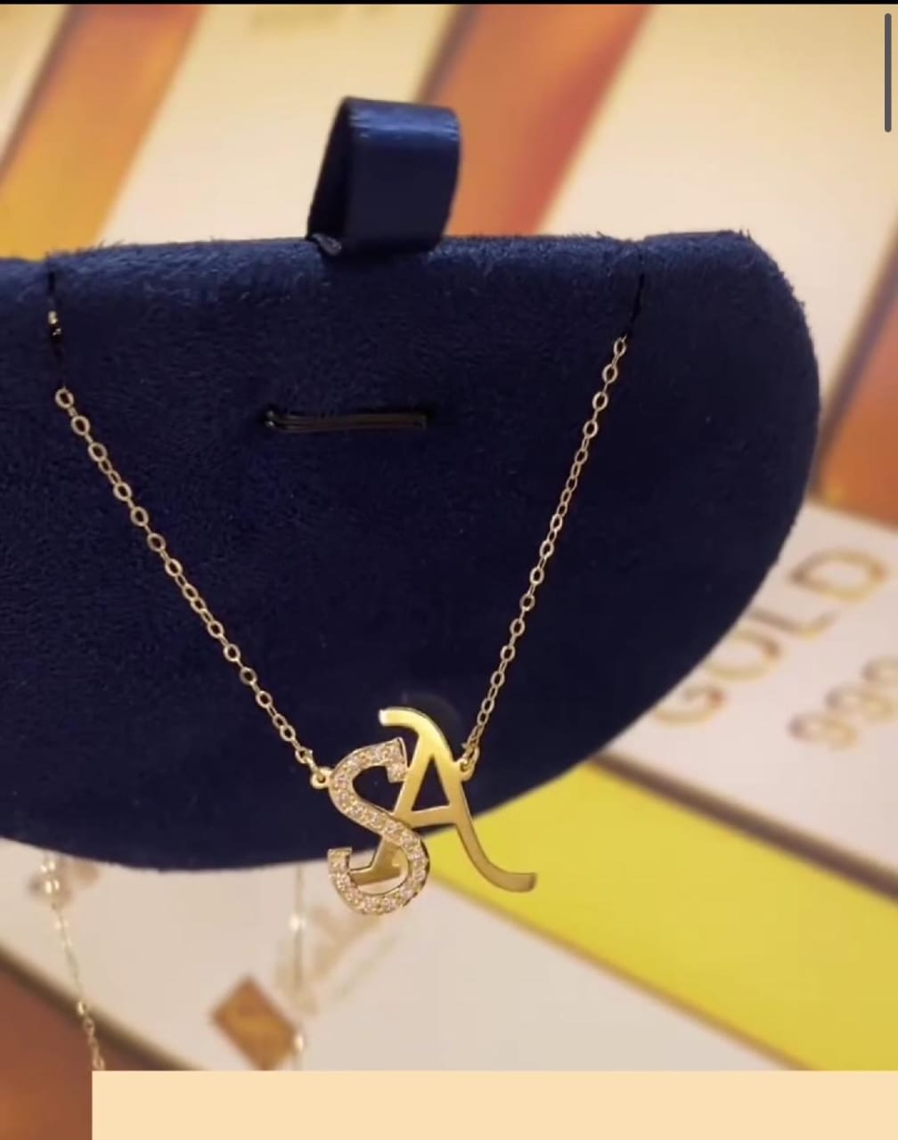 Alphabet Necklace